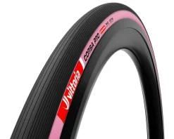 Vittoria Tires|Corsa PRO Limited Edition Tubeless Road Tire (Black/Pink) (700c) (30mm) (Cotton-Tech/Race Formulation)