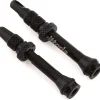 Vittoria Tubeless Tire Tools|Tubeless Accessories|Multiway Tubeless Valves (Black) (Pair) (40mm)