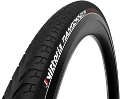 Vittoria Tires|Holiday Shopping|Randonneur City Tire (Black/Reflective) (27.5") (2.0") (Wire)