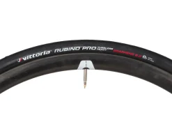Vittoria Tires|Rubino Pro TLR Tubeless Road Tire (Black) (700c) (25mm) (Graphene 2.0)