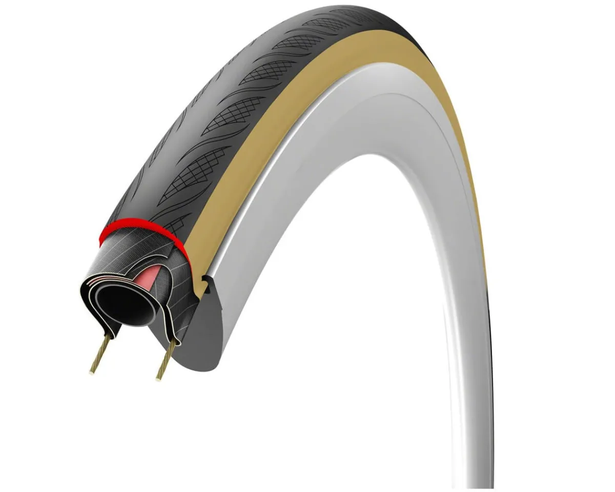 Vittoria Tires|Holiday Shopping|Rubino V G2.0 Tire (Black/Tan) (Tube-Type) (700c) (28mm)