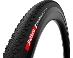 Vittoria Tires|Holiday Shopping|Terreno T30 Fine Loose Gravel Sport Tire (Black) (700c) (35mm) (Non-Folding Wire Bead)