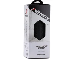 Vittoria Tires|Holiday Shopping|Terreno Zero Gravel Tire (Black) (700c) (38mm) (Folding) (2C/Adventure) (Tube-Type)