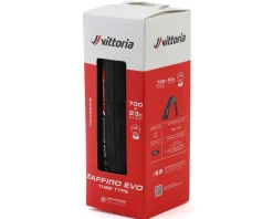 Vittoria Tires|Zaffiro Evo V G2.0 Road Tire (Black) (700c) (23mm) (Folding) (1C Graphene) (Tube-Type)