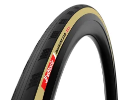 Vittoria Tires|Zaffiro Evo V G2.0 Road Tire (Tan/Black) (700c) (25mm) (Folding) (1C Graphene) (Tube-Type)