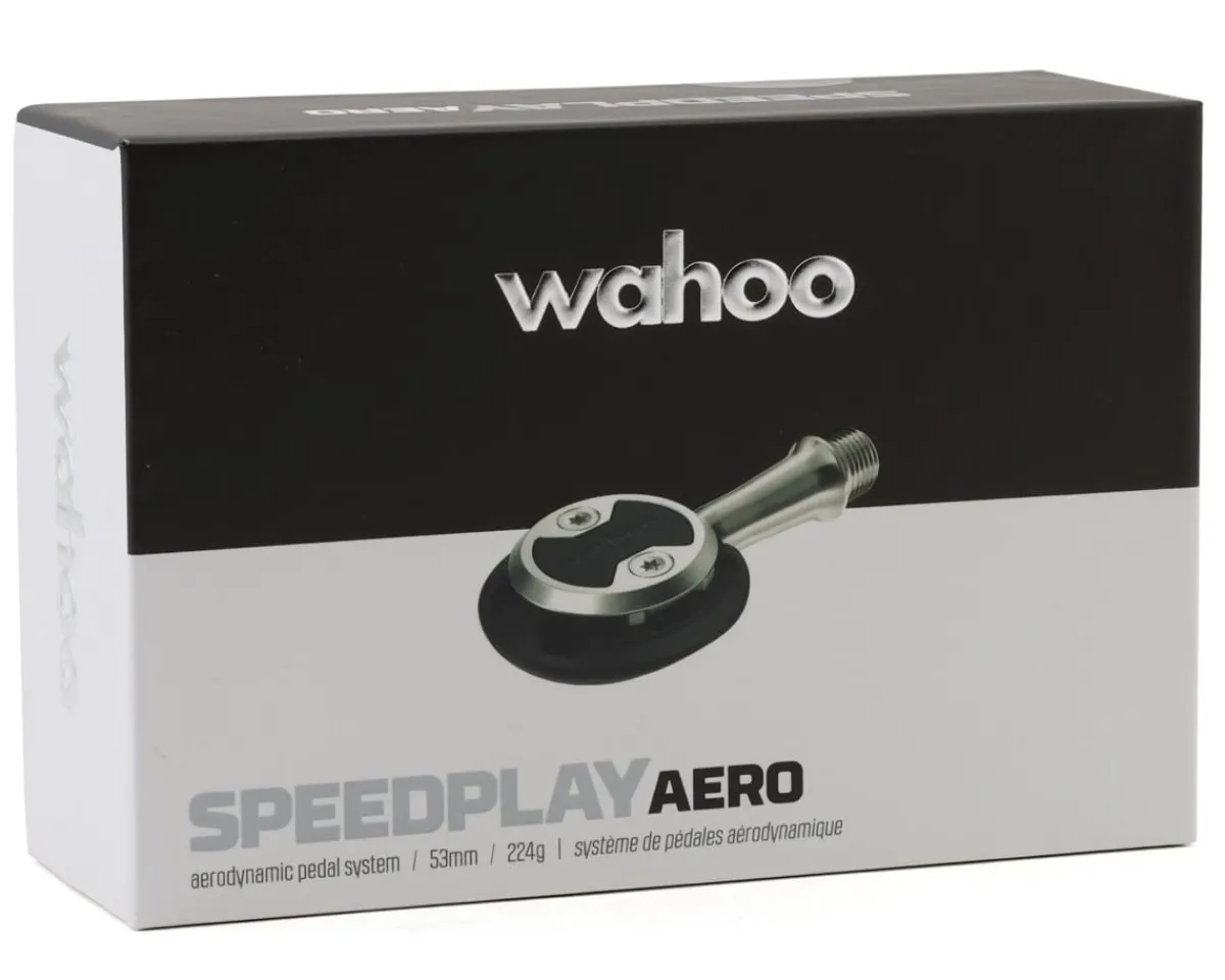 Wahoo Fitness Pedals & Cleats|Speedplay Aero Road Pedals (Black)