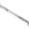Wald Wheels & Parts|#9094 Axle w/ Nuts (Silver) (24TPI) (3/8" x 6.5")