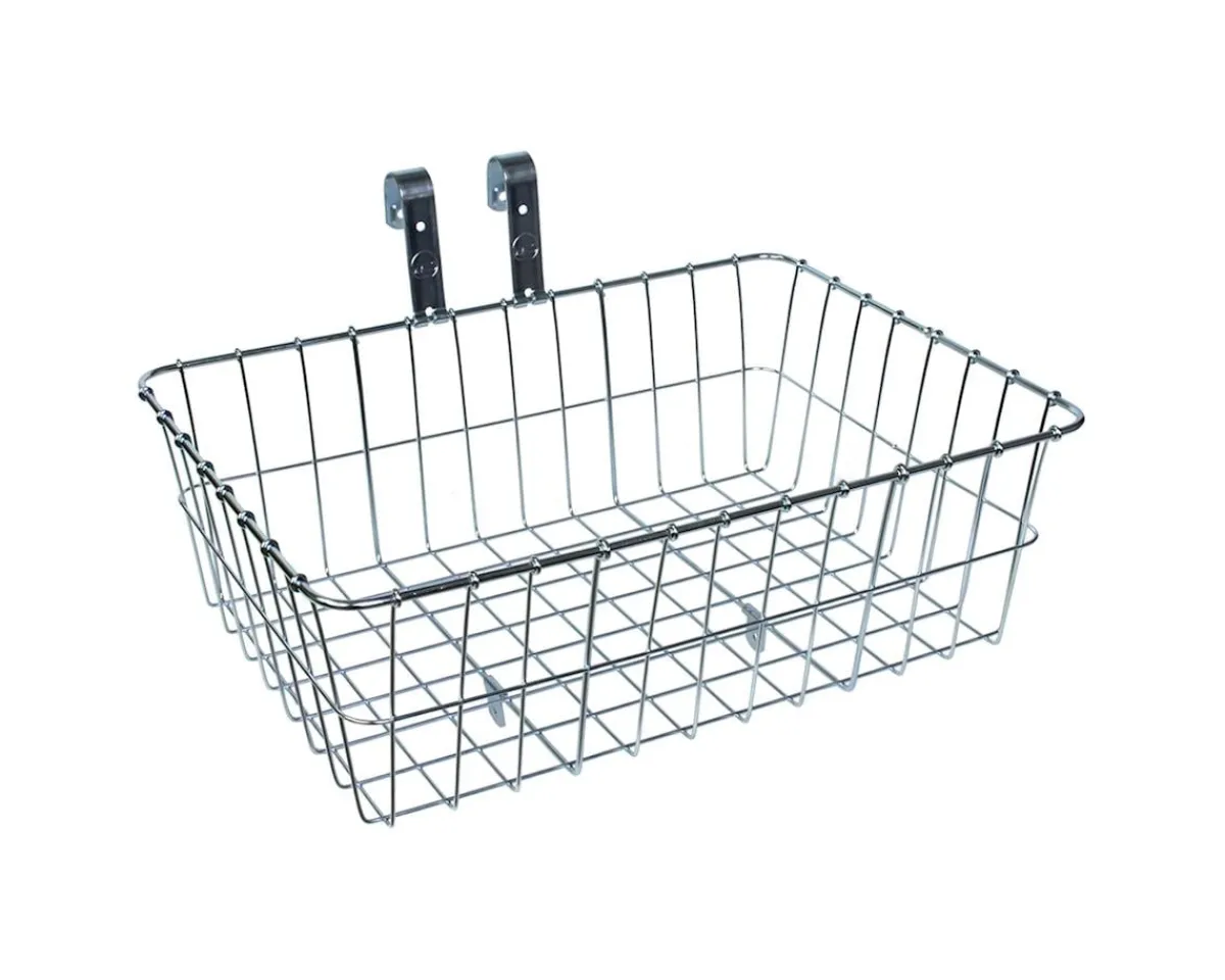 Wald Racks, Fenders, & Trailers|137 Bolt-On Front Basket (Silver)