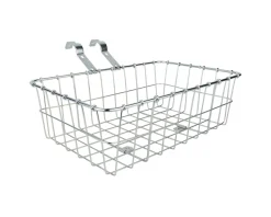 Wald Racks, Fenders, & Trailers|1372 Bolt-On Front Basket (Silver)