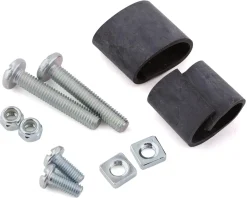 Wald Racks, Fenders, & Trailers|135F Front Basket Mounting Hardware (Silver) (For 124/135/137/139/151 Models)