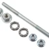 Wald Wheels & Parts|#188 Front Axle Set (Silver) (5/16" x 5-1/2") (24TPI)