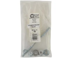Wald Wheels & Parts|#188 Front Axle Set (Silver) (5/16" x 5-1/2") (24TPI)