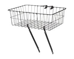 Wald Racks, Fenders, & Trailers|1392 Front Basket (Gloss Black) (Large)