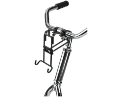 Wald Racks, Fenders, & Trailers|3114 Front Quick Release Basket w/ Bolt-On Mount (Gloss Black)