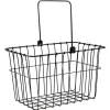 Wald Racks, Fenders, & Trailers|133 Standard Lift-Off Front Bike Basket (Black)