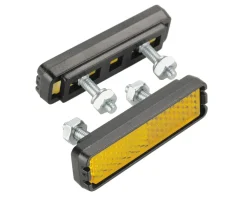 Wellgo Pedals & Cleats|Bolt-On Pedal Reflector Set