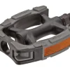 Wellgo Pedals & Cleats|C097 City Resin Pedals (Black/Grey)
