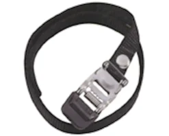 Wellgo Pedals & Cleats|Premium Toe Straps (Black) (Pair)