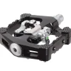 Wellgo Pedals & Cleats|WAM-D10 Clipless/Platform Pedals (Black)