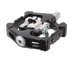 Wellgo Pedals & Cleats|WAM-D10 Clipless/Platform Pedals (Black)
