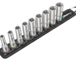 Wera Tools|Belt B Deep 1 Socket Set (3/8" Drive) (9 Pieces)