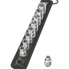 Wera Tools|Belt B 4 Zyklop Socket Set (3/8" Drive) (9 Pieces)