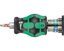 Wera Tools|Bicycle Set 11 (Stubby Bit Holder Screwdriver & Bits Tool Set)
