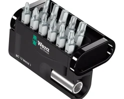 Wera Tools|Bit-Check 12 Metal 1 Bit Holder & Bit Set (1/4" Drive)