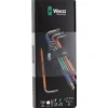 Wera Tools|Holiday Shopping|3950/9 Hex-Plus Multicolor L-Key Wrench Set (Metric) (Stainless)