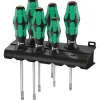Wera Tools|334/6 Rack Screwdriver Set (Kraftform Plus Lasertip & Rack)
