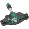 Wera Tools|416 RA T-Handle Screwdriver (Ratchet Function) (Rapidaptor Quick-Release Chuck)
