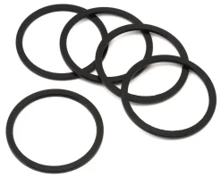 Wheels Manufacturing Headsets & Spacers|Aluminum Headset Spacer (Black) (1-1/8'') (1.5mm) (5 Pack)