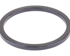 Wheels Manufacturing Bottom Brackets & Parts|Black Aluminum Bottom Bracket Spacer (BSA or Italian) (2.5mm)