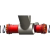 Wheels Manufacturing Bottom Brackets & Parts|Bottom Bracket (Black) (BB30) (SRAM GXP Spindle) (Angular Contact Bearing)