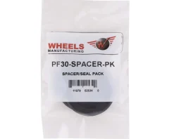 Wheels Manufacturing Bottom Brackets & Parts|Bottom Bracket Spacer Pack (Black) (30mm Inner Diameter)