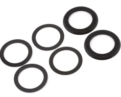 Wheels Manufacturing Bottom Brackets & Parts|Bottom Bracket Spacer Pack (Black) (30mm Inner Diameter)