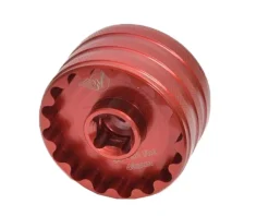 Wheels Manufacturing Bottom Brackets & Parts|Tools|Bottom Bracket Socket Tool (Red) (48.5/44mm 16-Notch Cups)