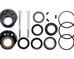 Wheels Manufacturing Bottom Brackets & Parts|Eccentric Bottom Bracket (Black) (PF30) (24mm Spindle) (Single Speed)