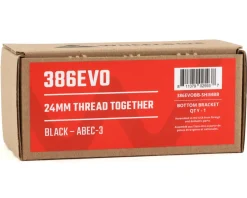 Wheels Manufacturing Bottom Brackets & Parts|24mm Bottom Bracket (Black) (BB386 EVO) (ABEC-3 Bearings)
