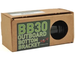 Wheels Manufacturing Bottom Brackets & Parts|Outboard Bottom Bracket (Black) (BB30) (24mm/Shimano Spindle)