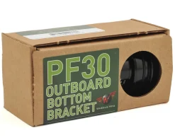 Wheels Manufacturing Bottom Brackets & Parts|Outboard Bottom Bracket (Black) (PF30) (68/73mm) (SRAM GXP Spindle) (Angular Contact Bearings)