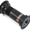 Wheels Manufacturing Bottom Brackets & Parts|Outboard Bottom Bracket (Black) (BB86/92) (SRAM Spindle) (Angular Contact Bearings)