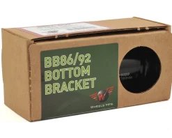 Wheels Manufacturing Bottom Brackets & Parts|Outboard Bottom Bracket (Black) (BB86/92) (SRAM Spindle) (Angular Contact Bearings)