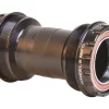 Wheels Manufacturing Bottom Brackets & Parts|Outboard Bottom Bracket (Black) (T47) (30mm Spindle) (Angular Contact Bearings)