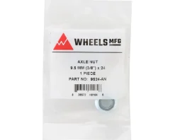 Wheels Manufacturing Wheels & Parts|Outer Axle Nut (9.5 x 24tpi)