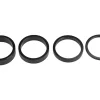 Wheels Manufacturing Headsets & Spacers|1-1/8" 4-Piece Headset Spacer Kit (Black) (2.5mm, 5mm, 7.5mm & 10mm)