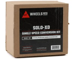 Wheels Manufacturing Cassettes|SOLO-XD Single Speed Conversion Kit (Black) (18T)