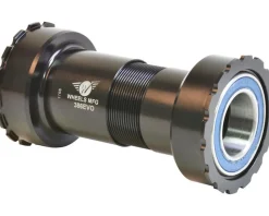 Wheels Manufacturing Bottom Brackets & Parts|SRAM GXP Bottom Bracket (Black) (BB386 EVO) (Angular Contact Bearings)