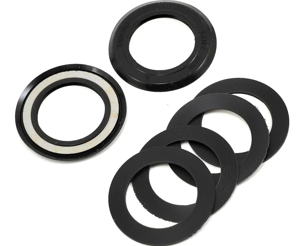 Wheels Manufacturing Bottom Brackets & Parts|SRAM Road External ABEC-5 Bottom Bracket (Grey) (BSA) (SRAM GXP Spindle)