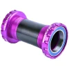 Wheels Manufacturing Bottom Brackets & Parts|Threaded External ABEC-3 Bottom Bracket (Purple) (BSA) (68/73/100) (SRAM DUB)